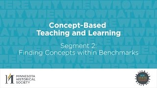 Segment 2 Finding Concepts within Benchmarks [upl. by Suirtimed429]