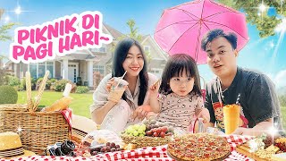 YUKACHAN PIKNIK DI HALAMAN RUMAH  vlog [upl. by Nylhtiak358]