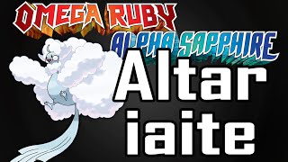 ALTARIAITE Location 【How to get Mega Altaria Stone】 Pokemon Omega Ruby Alpha Sapphire [upl. by Ahsinev]