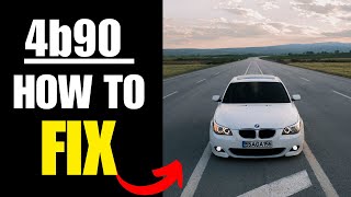 BMW fault code 4b90  MEANING SYMPTOMS CAUSES AND SOLUTIONS [upl. by Naujled]