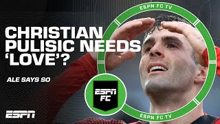 Christian Pulisic NEEDS to be NURTURED  Ale Moreno on AC Milans star  ESPN FC [upl. by Humph422]