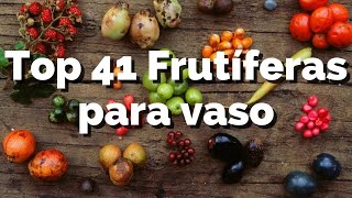 Top 41 Árvores Frutíferas para Vasos PRODUZ FÁCIL [upl. by Song]