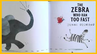 Carmens Australian Storytime  The Zebra who ran too fast  No 2 [upl. by Ris]