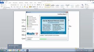 Hướng dẫn cài Maple 17 [upl. by Prud992]