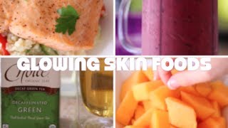 5 Foods For Glowing Skin MY Healthy Skin Diet  Rachel Talbott [upl. by Eenahpets]