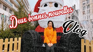 VLOGMAS 5 23 ❤️DEUX BONNES NOUVELLES [upl. by Nereids113]