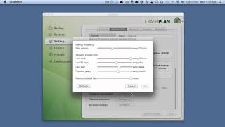 How To Adjust The CrashPlan Backup Frequency [upl. by Llerrom]