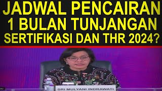 Pencairan tambahan 1 bulan tunjangan sertifikasi guru dalam THR guru sertifikasi dan non sertifikasi [upl. by Inga]