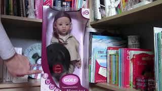 Götz Happy Kidz Carmen Xmas Edition Doll Unboxing and Review [upl. by Okram]