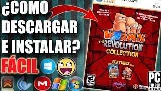 Descargar Worms Revolution Collection para PC en español FÁCIL FULL [upl. by Leventhal]