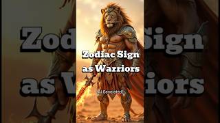 Zodiac Signs as Warriors [upl. by Peggi]