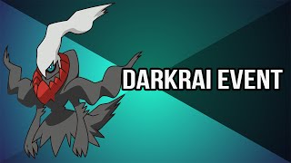 Pokémon ORASXY  Mythical Darkrai Mystery Gift Event [upl. by Dusty]