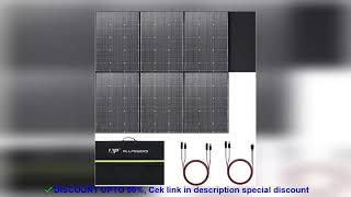 ✔️ALLPOWERS 600W Foldable Solar Panel HighEfficiency Solar Module Solar Cha [upl. by Mikihisa]