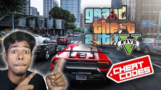 ALL GTA 5 CHEAT CODES UNDER 3 MINUTE [upl. by Annaliese]