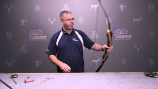 How to Set Up a Recurve Bow [upl. by Anrol]