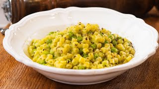 Creamy Peas Pasta  A Fall Recipe [upl. by Luana]