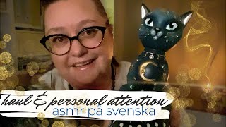 ASMR på svenska Minihaul amp avslappnande personal attention 🕯️ [upl. by Erick]