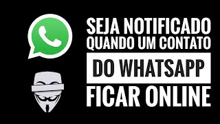 COMO SABER QUEM ESTÁ ONLINE NO WHATSAPP SEM ENTRAR NO APP [upl. by Mather]