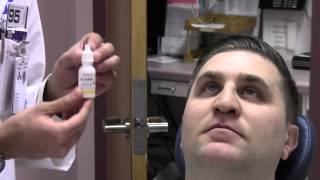 Ophthalmic Skills Video  Measuring Intraocular Pressure and Instilling Eye Drops [upl. by Assirt]