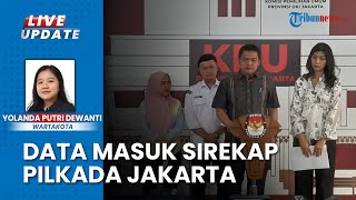 Konferensi Pers KPU Umumkan Hasil Real Count Pilgub Jakarta Sudah Memasuki 100 [upl. by Staw]