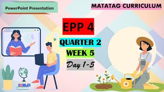 EPP 4 Matatag Curriculum PowerPoint Presentation Quarter 2 Week 5 Day 15 [upl. by Melloney273]