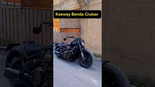 keeway Benda 500 Cruiser 🔥🔥🔥 bigbike heavymotorcycle benda shorts [upl. by Latoye]