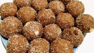 चुरमा के लड्डू बनाने की विधि  Churma Ladoo Recipe step by step in Hindi  Churma Ladva Banavani Rit [upl. by Miun]