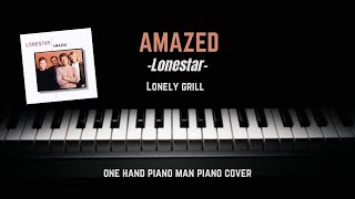 Amazed  Lonestar Piano Cover wLyrics🎹☑️ [upl. by Krebs]