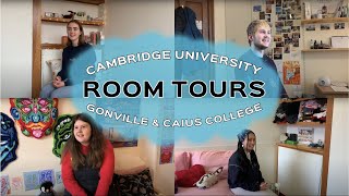 CAMBRIDGE STUDENT ROOM TOURS  Gonville amp Caius College [upl. by Krall634]