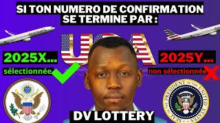 comment connaitre les résultats de la dv lottery 2025 a lavance est ce que cest possible [upl. by Harsho]