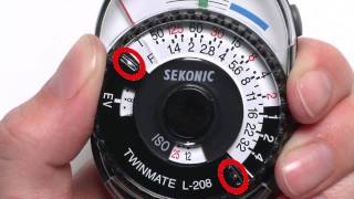 Sekonic L208 Quick Start [upl. by Aniratak]