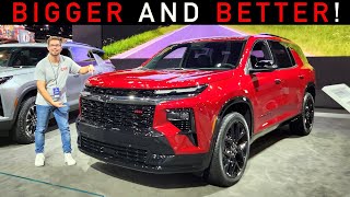 2024 Chevy Traverse  Its HUGE but is it Better than Grand Highlander [upl. by Lovel972]