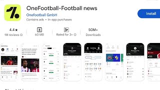 How To Install OneFootball Football News Apps  How To Download OneFootball Football News Apps [upl. by Basia978]