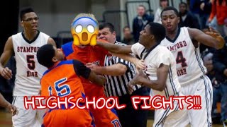 HIGHSCHOOL BASKETBALL FIGHTS MUST WATCH [upl. by Retswerb33]