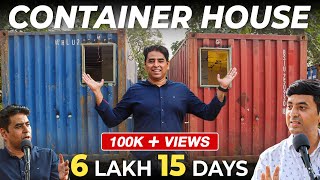 Container House से बचाये Time and Money  जानिए पूरा Process  Is it Safe [upl. by Crotty148]