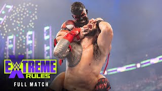 FULL MATCH Reigns vs Bálor — Universal Title Extreme Rules Match WWE Extreme Rules 2021 [upl. by Atronna]