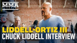 Chuck Liddell Says Not To Worry About His Health Tito Ortiz Cant Break an Egg Anyway [upl. by Yarod244]