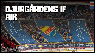 Djurgårdens IF  AIK  Stockholmsderby på Globen  2023 [upl. by Atsira]