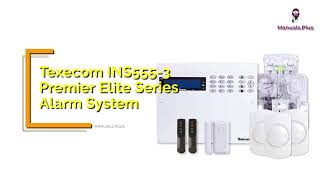 Texecom INS5553 Premier Elite Series Alarm System User Guide  Overview and Features [upl. by Ryley]