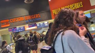 Food Court at JFK Terminal 5 JetBlue and walk to gates 17 foodcourt jfkairport jetblue [upl. by Solberg]