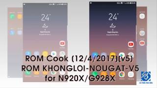 ROM KHONGLOINOUGATV5 for N920XG928X [upl. by Gnof850]