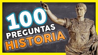 100 Preguntas de HISTORIA UNIVERSAL 📚  1【¿Cuánto sabes de Historia】 [upl. by Ssew]