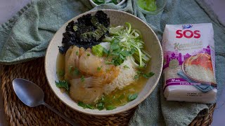 🍵🍚 ¡Chazuke Tradicional Japonés  Receta con Té Verde y Arroz  Arroz SOS [upl. by Aimak]