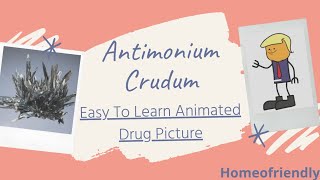 Learn Antimonium Crudum in just 4 min [upl. by Nodnelg]