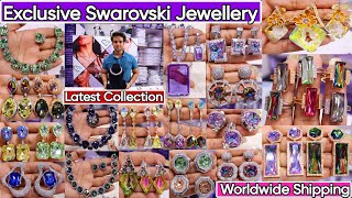 Latest Designer AD amp Swarovski Jewellery Collection 2024  Premium New Celebrity Jewellery Designs [upl. by Pinter]