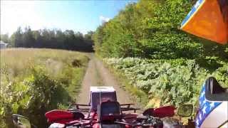 Washburn ATV Club Ride to Houlton for Lunch [upl. by Parrish]