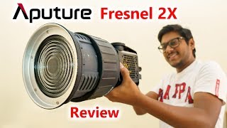 Aputure Fresnel 2X Review  Awesome Light Modifier [upl. by Ilatfen]