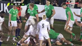 Le résumé de Angleterre  Irlande  Rugby  6 Nations U20 [upl. by Nanfa324]