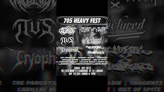 705 HEAVY FEST 2024  metal deathmeta cryophilic [upl. by Notnilc]