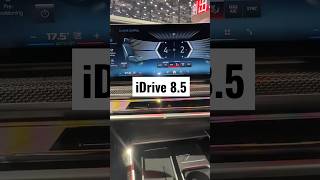 First look at the BMW iDrive 85 [upl. by Yuu]